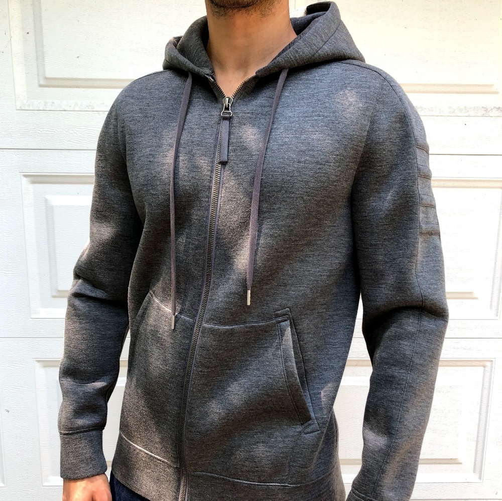 Helmut Lang Zip Up Hoodie Medium